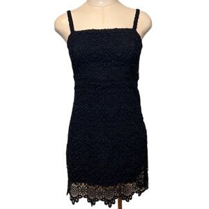 Women’s Hollister Navy Blue Lace Dress